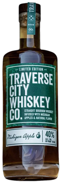 Traverse City Whiskey Co. Michigan Apple spirit image