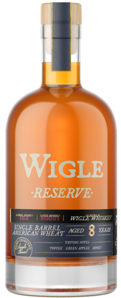 Wigle Reserve 8 Years Single Barrel American Wheat Whiskey spirit image