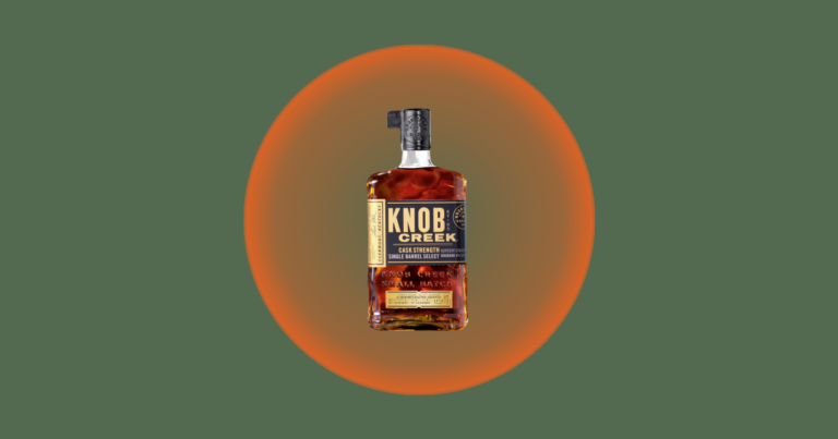 Knob Creek Single Barrel Cask Strength Bourbon, Eli Manning's Bold Pick 2026