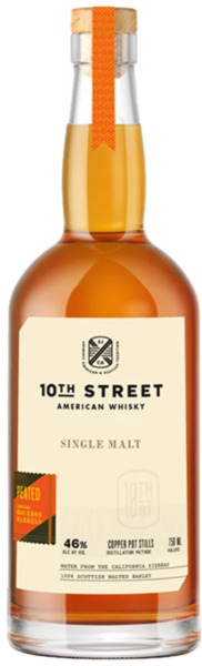 10th Street American Whiskey Wine Cask Finish Peated Single Malt spirit image