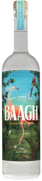 Baagh Indian Craft Gin spirit image