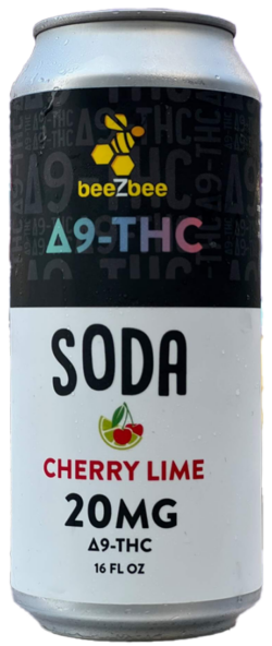 BeeZbee Cherry Lime 20mg THC spirit image