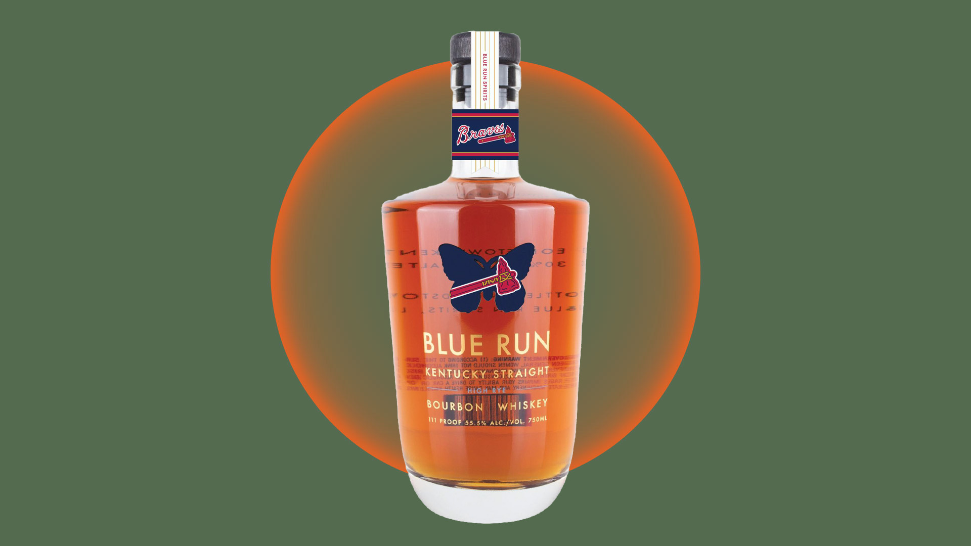 Blue Run Atlanta Braves bourbon