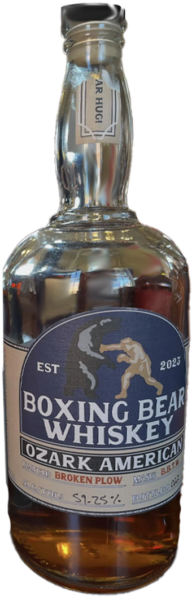 Boxing Bear Whiskey Ozark American spirit image