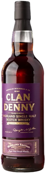 Clan Denny Highland Single Malt Scotch Whisky spirit image