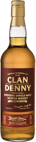 Clan Denny Speyside Single Malt Scotch Whisky spirit image