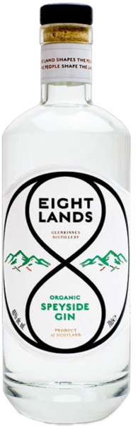 Eight Lands Organic Speyside Gin spirit image
