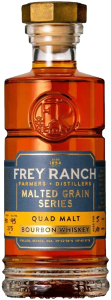 Frey Ranch Malted Grain Series Quad Malt Bourbon Whiskey spirit image