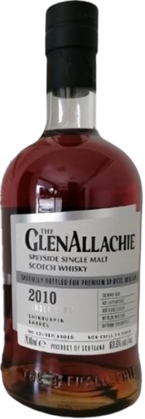 GlenAllachie 2010 Single Cask Speyside Single Malt Scotch whisky spirit image