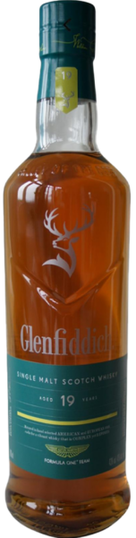 Glenfiddich Formula One Team single Malt Scotch Aged 19 Years spirit image