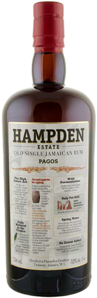 Hampden Estate Pagos Old Single Jamaican Rum spirit image