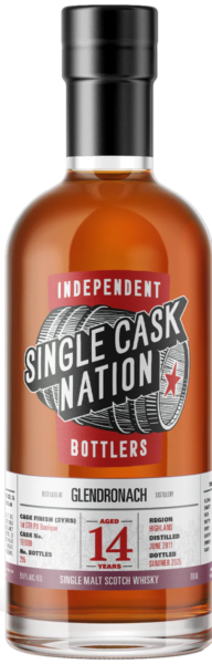Independent Single Cask Nation Bottlers Glendronach Scotch 14 Years spirit image