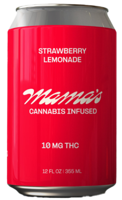 Mama’s Strawberry Lemonade 10mg THC spirit image
