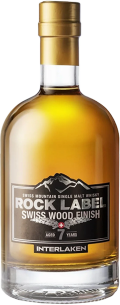 Swiss Mountain Rock Label Swiss Wood Finish 7 Years spirit image
