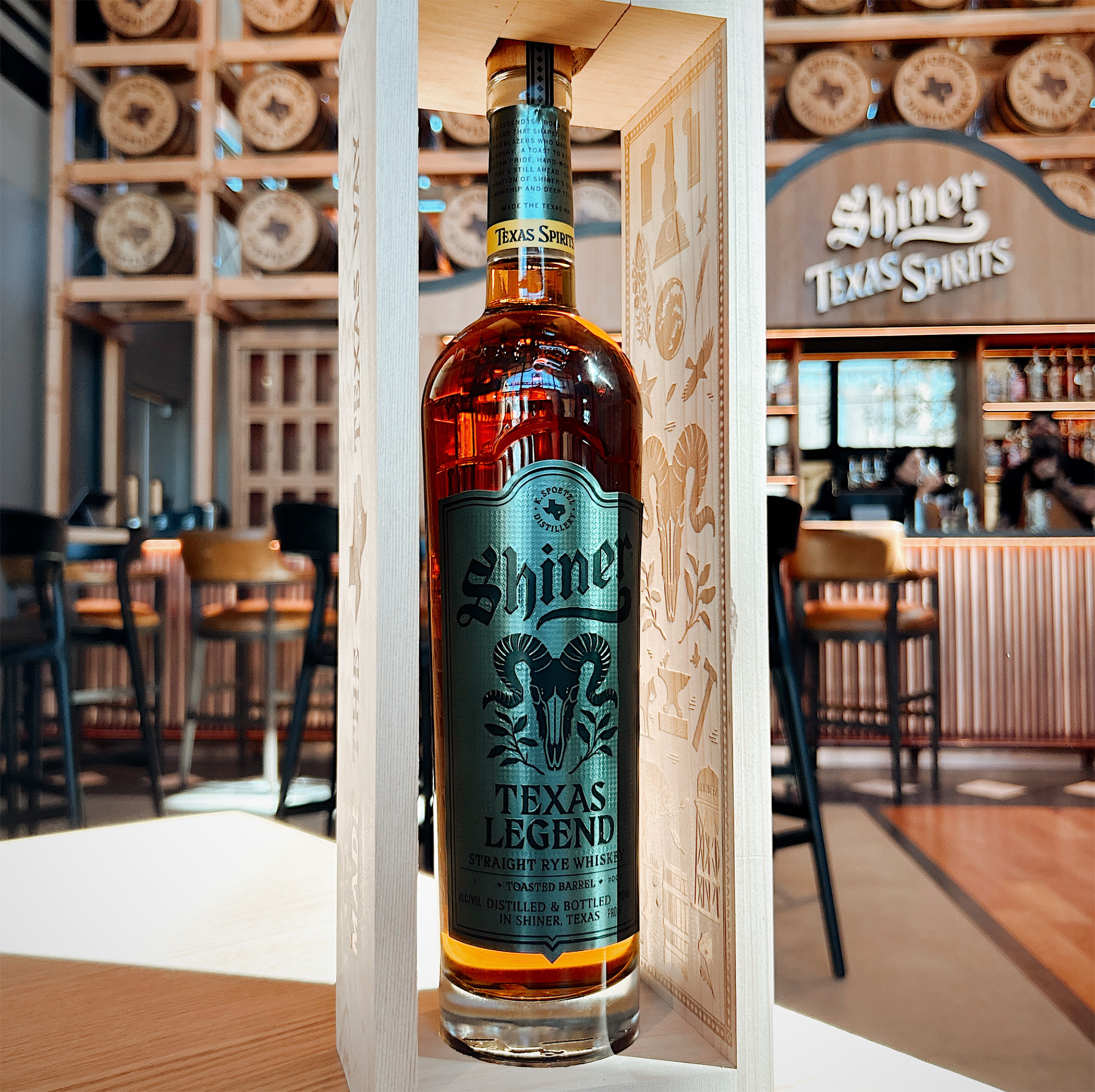 Shiner Texas Legend Straight Rye Whiskey