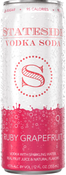 Stateside Vodka Soda Ruby Grapefruit spirit image