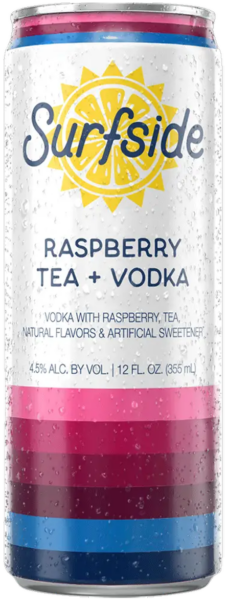 Surfside Raspberry Tea + Vodka spirit image