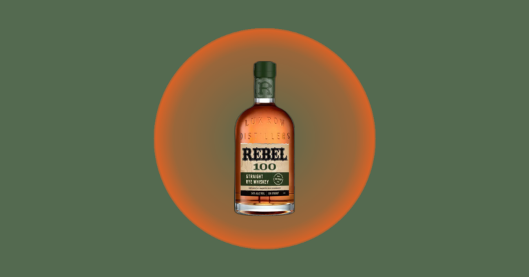 Rebel 100 Straight Rye Whiskey
