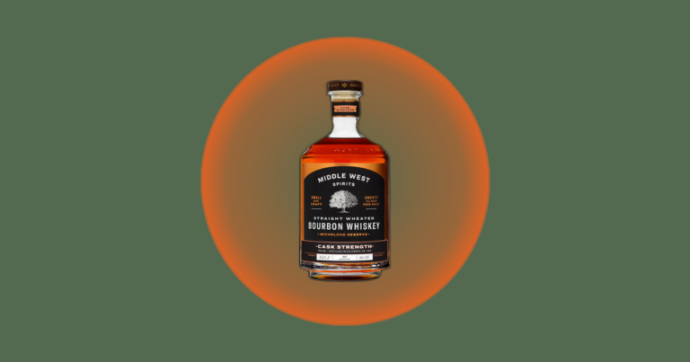 Middle West Spirits Cask Strength Straight Wheated Bourbon Whiskey Michelone Reserve Batch 001