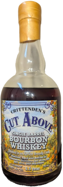 Crittenden’s Cut Above Single Barrel Bourbon Finished in a Honey Barrel spirit image