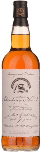 Edradour No. 2 Inaugural Release 7 Years spirit image