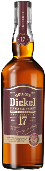 George Dickel 17 Year Reserve Cask Strength Tennessee Whisky spirit image