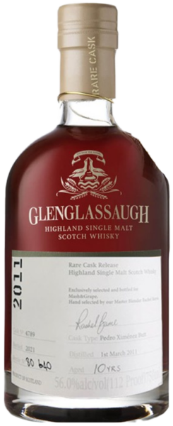 Glenglassaugh Highland Single Malt Scotch Rare Cask Port Pipe 10 Years spirit image