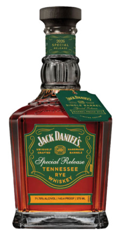 Jack Daniel’s Special Release Tennessee Rye Whiskey 2026 (Boiler Hill Batch 2) spirit image