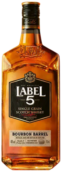 Label 5 Bourbon Barrel Single Grain Scotch Whisky spirit image