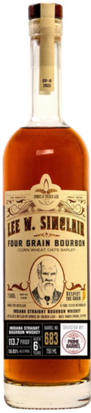 Lee W. Sinclair Four Grain Bourbon spirit image