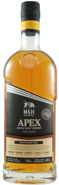 M&H Single Cask Single Malt Whiskey Ex-White Wine Cask spirit image