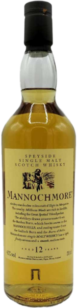 Mannochmore Speyside Single Malt Scotch 12 Years spirit image