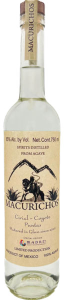Mezcal Macurichos Coyote Salvaje spirit image