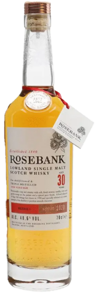 Rosebank Lowland Single Malt Scotch 30 Years spirit image