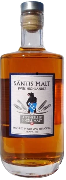 Säntis Malt Swiss Alpine whisky Appenzeller Single Malt spirit image