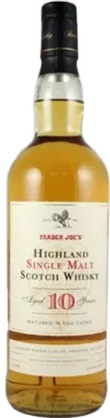 Trader Joe’s Highland Single Malt Scotch 10 Years spirit image