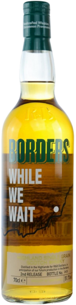 Borders While We Wait Single Grain Scotch spirit image