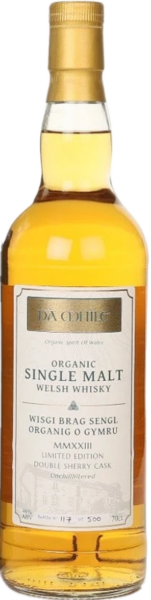 Dà Mhìle Organic Single Malt Welsh Whisky MMXXIII Limited Edition Double Sherry Cask spirit image