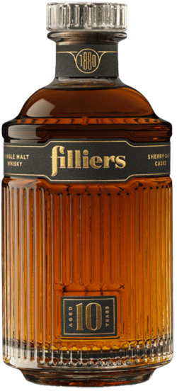 Filliers Single Malt Belgian Whisky 10 Years Sherry Oak Cask spirit image