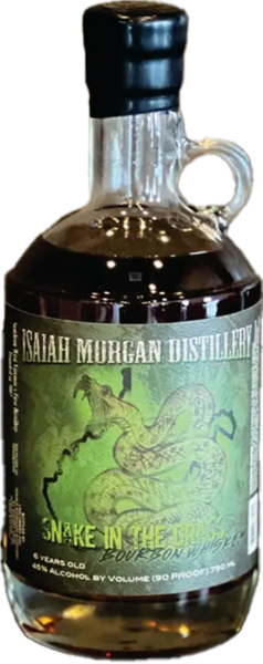 Isaiah Morgan Distillery Snake in The Grass Bourbon spirit image