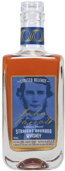 John Parrott Straight Bourbon Whiskey Barrel Proof spirit image