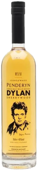 Penderyn Icons of Wales No.3 Dylan spirit image