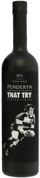 Penderyn Icons of Wales No.4 That Try spirit image