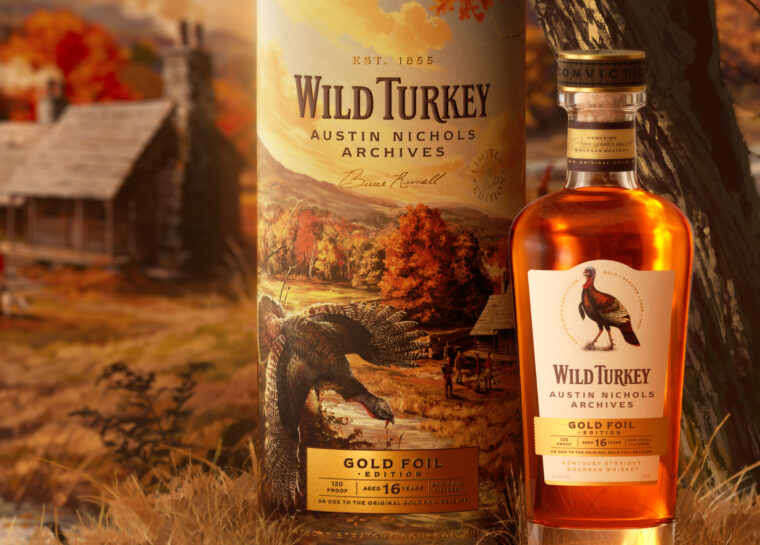Wild Turkey’s New ‘Gold Foil’ Bourbon Is an Early Contender for Best Whiskey of 2026 spirit image