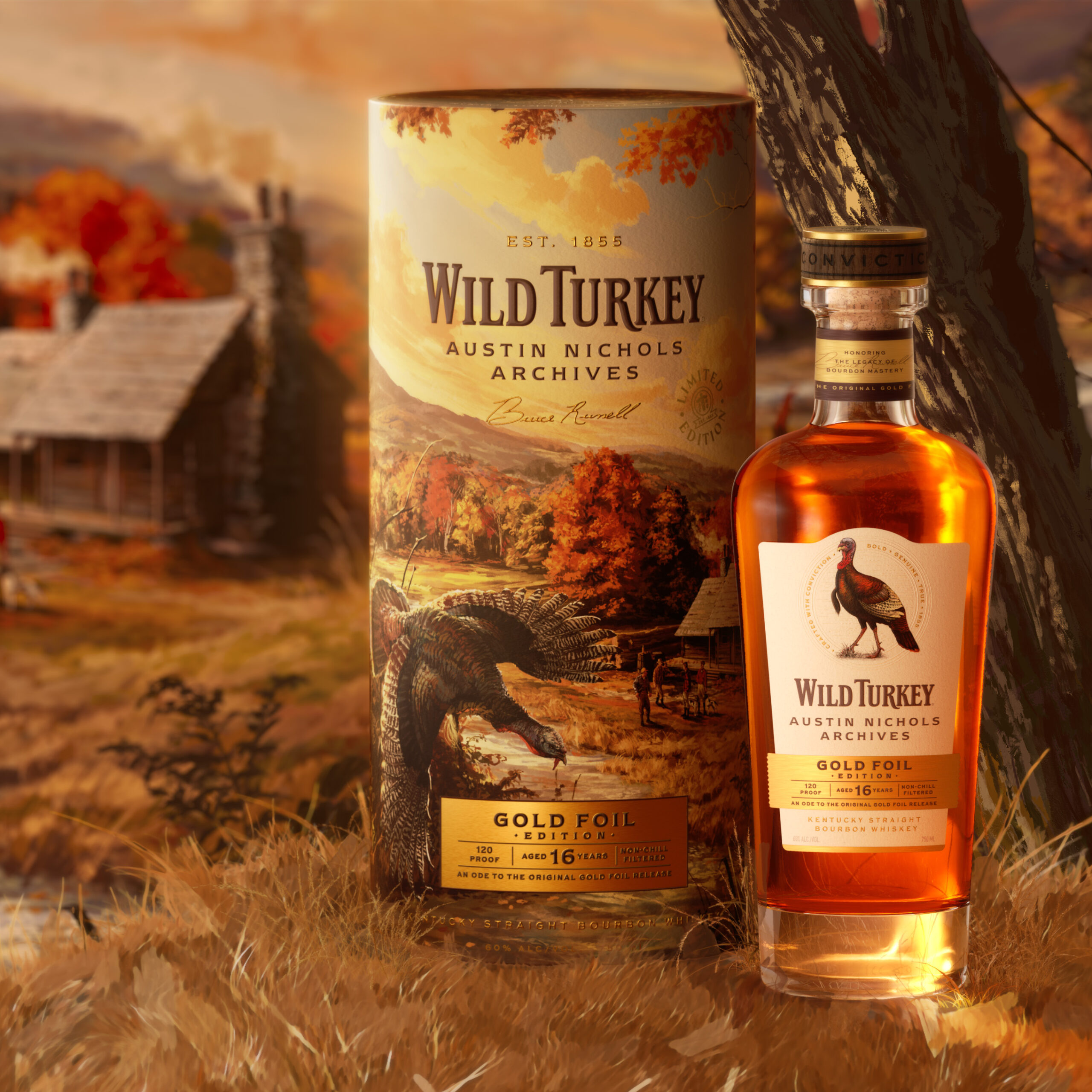 Wild Turkey Austin Nichols Archives Gold Foil Edition
