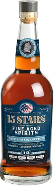 15 Stars Artisan Collection 12 Years Bourbon spirit image