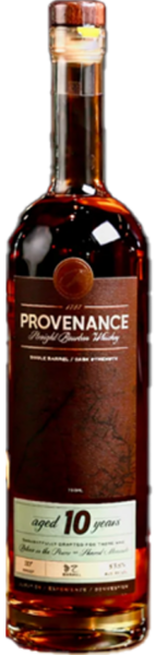 Provenance Straight Bourbon Whiskey Small Batch spirit image