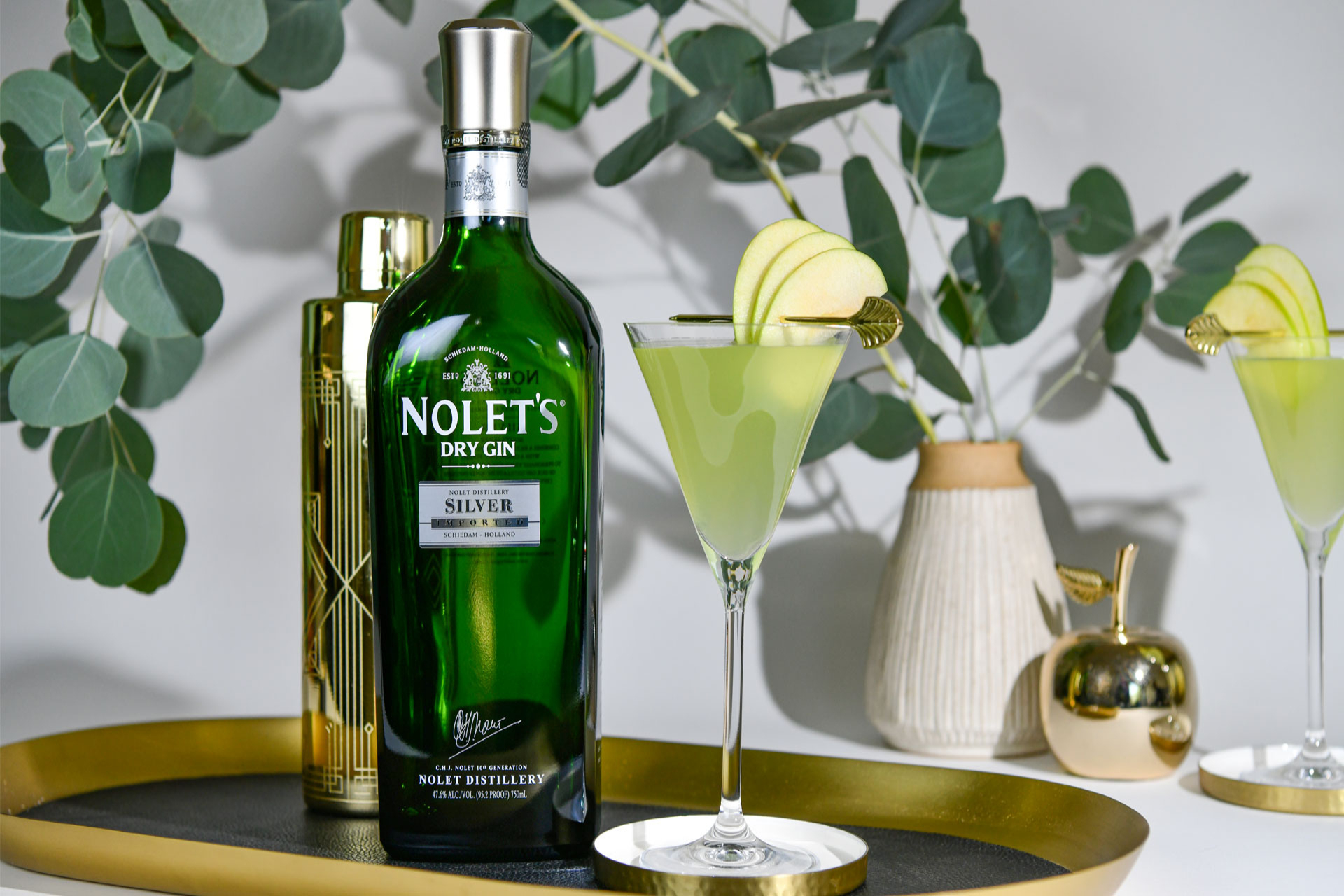 NOLET’S Silver Apple Martini cocktail image