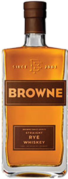 Browne Straight Rye Whiskey spirit image