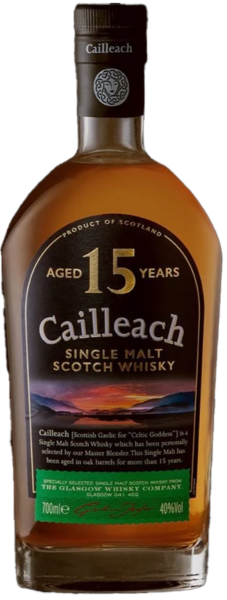 Cailleach Single Malt Scotch 15 Years spirit image